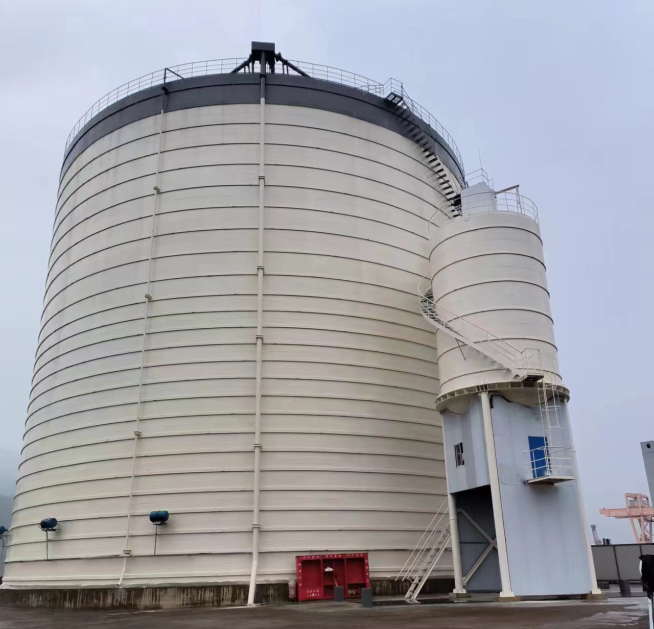 横山10万吨水泥钢板库