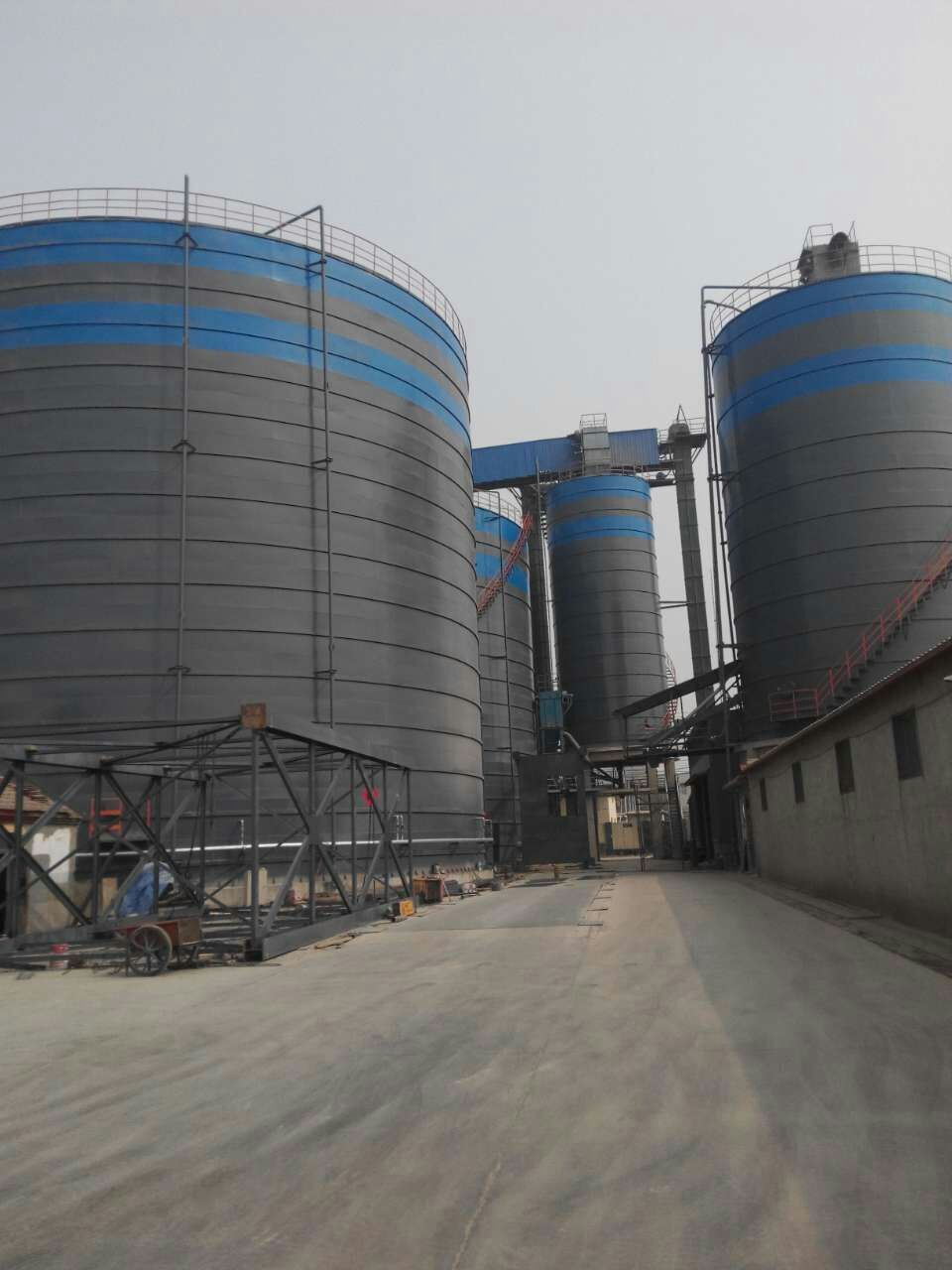 横山粉煤灰储存库基础怎么建造